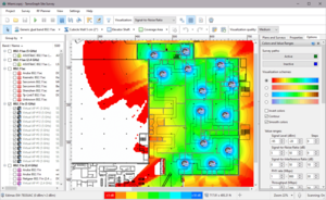 TamoGraph Wi-Fi site survey data collection